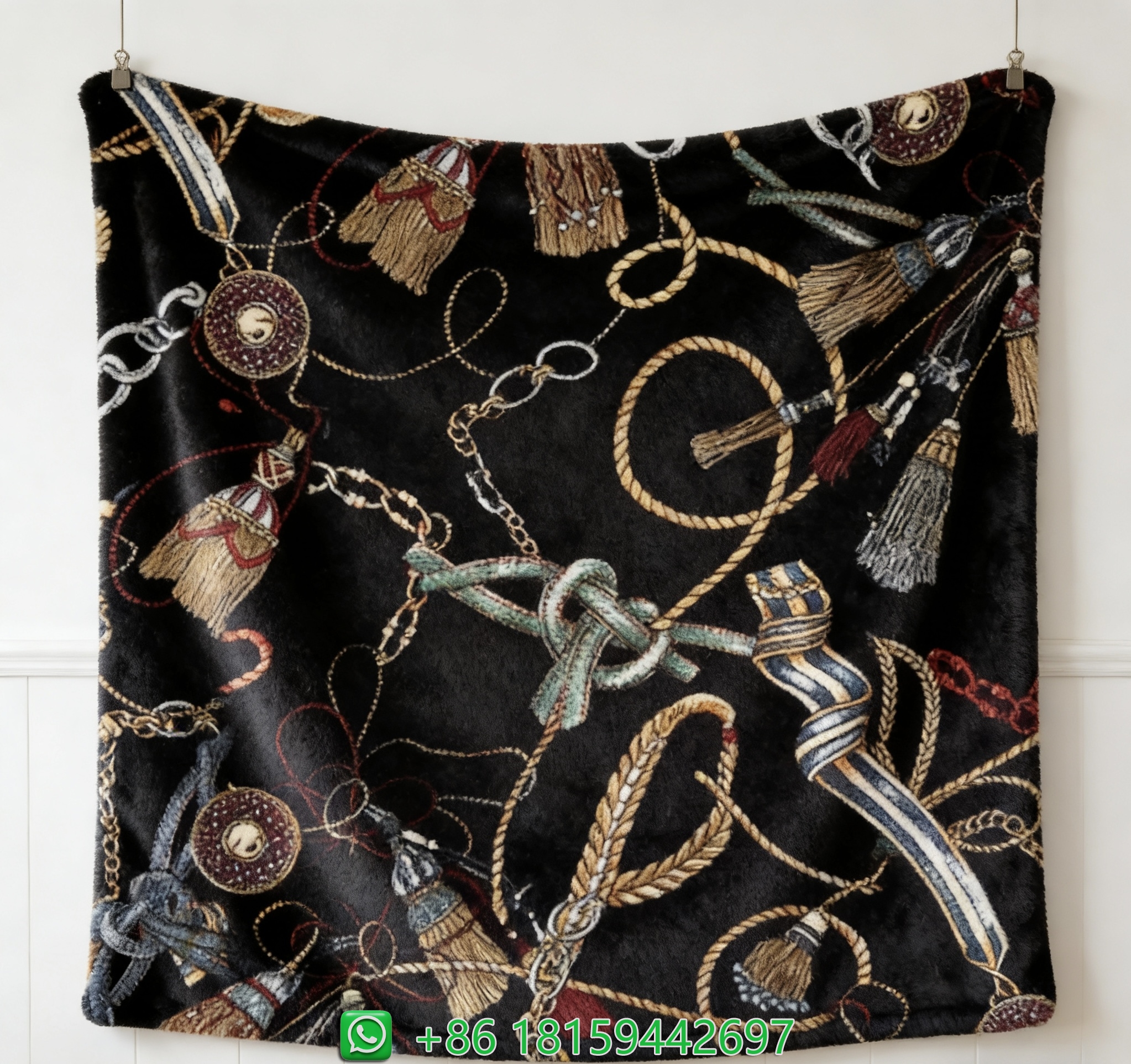 Hermes Throw Blankets